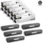 CS Compatible Replacement for HP 307A Toner Cartridges 5 Black Set (CE740A)