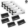 CS Compatible Replacement for HP 37A Toner Cartridges Black 5 Pack (CF237A)