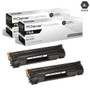 CS Compatible Replacement for HP 79A Toner Cartridges Black 2 Pack (CF279A)