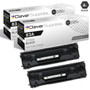 CS Compatible Replacement for HP 83A-MICR Toner Cartridges Black 2 Pack (CF283A)
