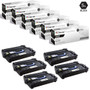 CS Compatible Replacement for HP 25X Toner Cartridges Black 5 Pack (CF325X)