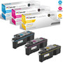Compatible Xerox 6022 Toner Cartridges 3 Color Set (106R02756, 106R02757, 106R02758)