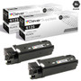 Compatible Xerox 6125 Toner Cartridges Black 2 Pack (106R01334)