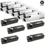 Compatible Xerox 6125 Toner Cartridges Black 5 Pack (106R01334)