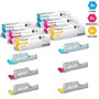Compatible Xerox 6360H Toner Cartridges 6 Color Set (106R01218, 106R01219, 106R01220)