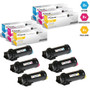 Compatible Xerox 6510 Toner Cartridges 6 Color Set (106R03477, 106R03478, 106R03479)
