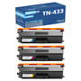 Compatible Brother TN431 Toner Cartridge 3 Color Set (TN431C, TN431M, TN431Y)