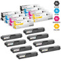 Compatible Brother TN431 Toner Cartridge 8 Color Set (TN431BK, TN431C, TN431M, TN431Y)