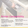 Compatible Brother HL-L8360CDWT Toner Cartridge 4 Color Set (TN433BK, TN433C, TN433M, TN433Y)