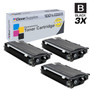 Compatible Brother TN330 Toner Cartridge 3 Black (TN-330)