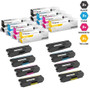 Compatible Brother TN336 Toner Cartridge 8 Color Set (TN336BK, TN336C, TN336M, TN336Y)