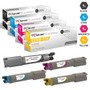 Compatible Okidata C3300 Toner Cartridge 4 Color Set (43459304, 43459303, 43459302, 43459301)