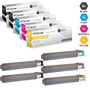 Compatible Okidata C9600 Toner Cartridge 5 Color Set (42918904, 42918903, 42918902, 42918901)