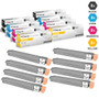 Compatible Okidata C9650 Toner Cartridge 8 Color Set (42918984, 42918983, 42918982, 42918981)