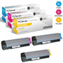 Compatible Okidata CX2032 Toner Cartridge 3 Color Set (43324476, 43324475, 43324474)