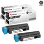 Compatible Okidata B412dn Toner Cartridge 2 Black (45807105)