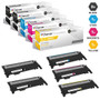 Compatible Samsung CLT-406S Toner Cartridge 5 Color Set (CLT-K406S, CLT-C406S, CLT-M406S)