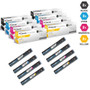 Compatible Ricoh C2030 Toner Cartridge 8 Color Set (841280, 841281, 841282, 841283)