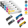 Compatible Kyocera-Mita TK542 Toner Cartridge 5 Color Set (TK542K, TK542C, TK542M, TK542Y)