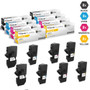 Compatible Kyocera-Mita TK5242 Toner Cartridge 8 Color Set (TK5242K, TK5242C, TK5242M, TK5242Y)