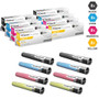 Compatible Konica-Minolta TN216 Toner Cartridge 8 Color Set (TN216K, TN216C, TN216M, TN216Y)