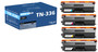Compatible Brother TN336 (TN336BK TN336C TN336M TN336Y) Toner Cartridge 4 Color Set