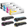 Compatible Brother TN210 (TN210BK TN210C TN210M TN210Y) Toner Cartridge 4 Color Set