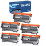 Compatible Brother TN420 (TN420) Toner Cartridge Black 5 Pack