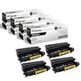 Compatible Brother DR500 (DR500) Toner Cartridge Black 4 Pack