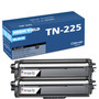 Compatible Brother TN221 (TN221Bk) Toner Cartridge Black 2 Pack