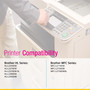 Compatible Brother DR730 Black Drum and 2 Toner Set