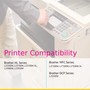 Compatible Brother TN760 (TN760) Toner Cartridge Black 4 Pack