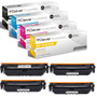 Compatible Canon MF753CDW (5098C001, 5097C001, 5096C001, 5095C001) Toner Cartridge 4 Color Set