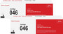 Compatible Canon 046 Toner Cartridge Black 2 Pack