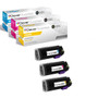 Compatible Xerox C605 (106R03900, 106R03901, 106R03902) Toner Cartridge 3 Color Set
