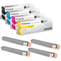 Compatible Okidata C9650 (42918984 42918983 42918981 42918982) Toner Cartridge 4 Color Set