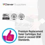 Compatible Ricoh MP2554SP (842124) Toner Cartridge Black 4 Pack