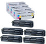 Compatible Samsung CLP-415 (CLT-K504S) Toner Cartridge Black 5 Pack