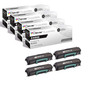 Compatible Lexmark E450D (E450H21A) Toner Cartridge Black 4 Pack
