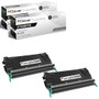 Compatible Lexmark C746DTN (C746H2KG) Toner Cartridge Black 2 Pack