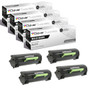Compatible Lexmark MS510DN (50F0UA0) Toner Cartridge Black 4 Pack