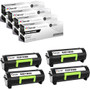 Compatible Lexmark MS812DN (52D1H00) Toner Cartridge Black 4 Pack