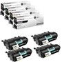 Compatible Lexmark T652n (T650H11A) Toner Cartridge Black 4 Pack