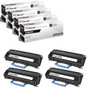 Compatible Lexmark X203N (X203A11G) Toner Cartridge Black 4 Pack