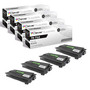 Compatible Kyocera-Mita TK-712 (TK712) Toner Cartridge Black 4 Pack