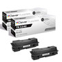 Compatible Kyocera-Mita TK-1142 (TK1142) Toner Cartridge Black 2 Pack
