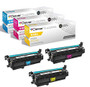 Compatible HP Enterprise CM4540 (CF031A CF032A CF033A) Toner Cartridge 3 Color Set