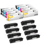 Compatible HP 312A (CF380A CF381A CF382A CF383A) Toner Cartridge 8 Color Set