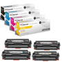Compatible HP M454dn (W2020A, W2021A, W2023A, W2022A) Toner Cartridge 4 Color Set