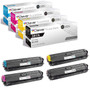 Compatible HP CP5200 (CE740A CE741A CE742A CE743A) Toner Cartridge 4 Color Set
